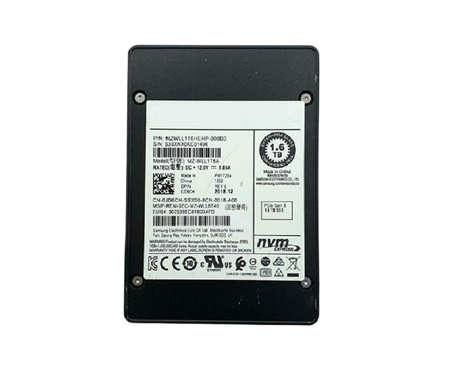 Samsung MZ-WLL1T6A 1.6 TB PM1725a PCIe Gen3 x4 2.5 inch Write Intensive Solid State Drive