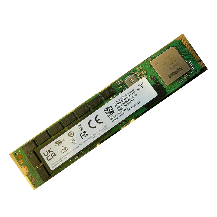 Samsung MZ1LB1T9HBLS 1.88 TB PM983 PCIe 3.0 x4, NVMe 1.2 M.2 (22110) Enterprise/Read-Intensive Solid State Drive