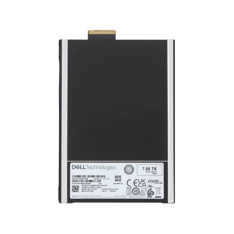 Samsung MZ3LO7T6HBLT-00AD3 7.68 TB PM1743 PCIe 5.0 x4 E3.S Read Intensive Solid State Drive