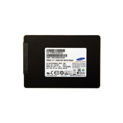 Samsung MZ7GE240HMGR-00003 240 GB PM853T SATA 6Gb/s 2.5 inch Read Intensive Solid State Drive