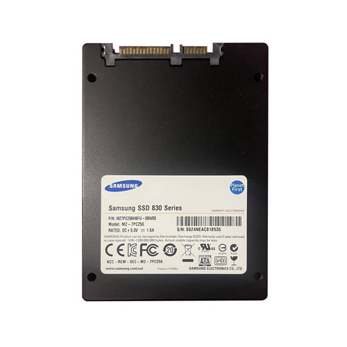 Samsung MZ7PC256HBFU-0BW00 256GB PM830 SATA 2.5 inch Client Solid State Drive