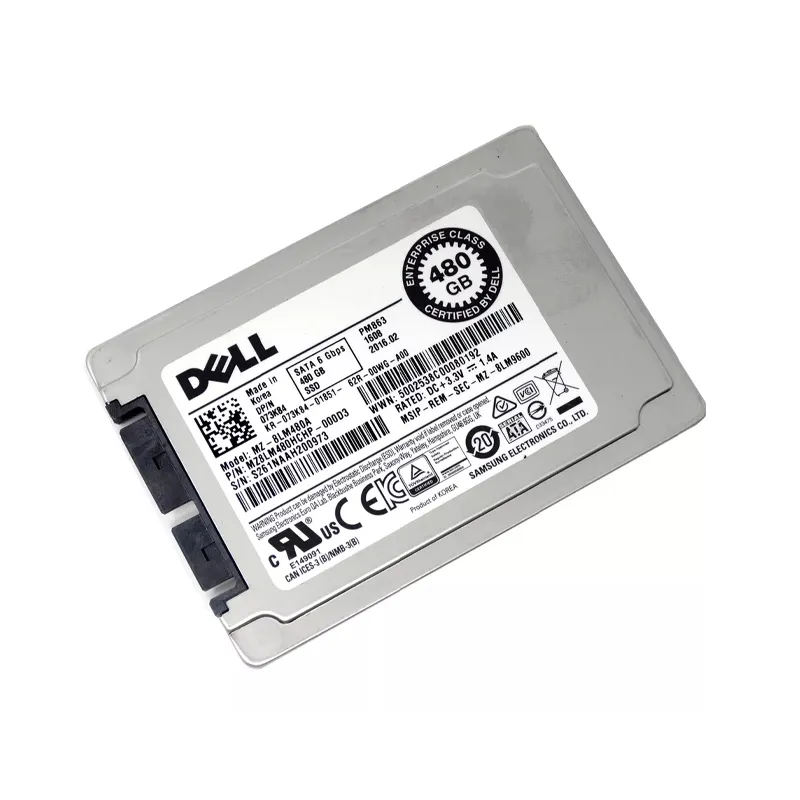 Samsung MZ8LM480HCHP-000D3 480 GB PM863 SATA 6.0 Gbps 2.5" Read Intensive Solid State Drive