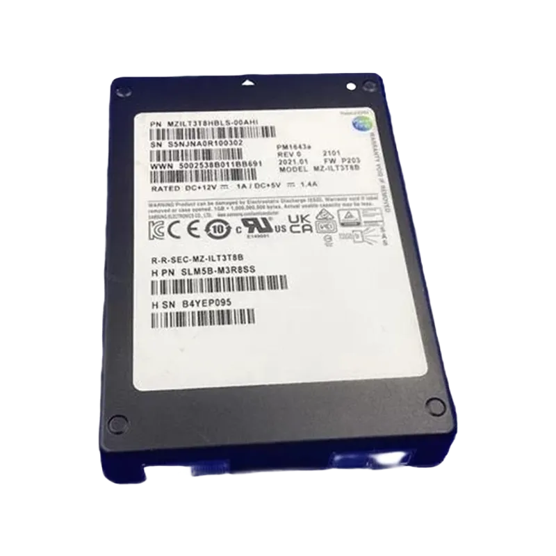 Samsung MZILT3T8HBLS-00AHI 3.84TB PM1643a SAS 12G 2.5-inch Read Intensive Solid State Drive