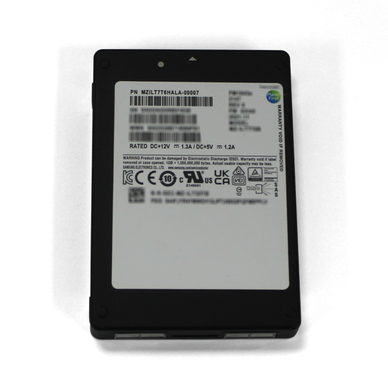 Samsung MZILT7T6HALA-00007 7.68TB PM1643a Series SAS 12Gb/s 2.5 15mm Enterprise Data Center / Read Intensive Solid State Drive