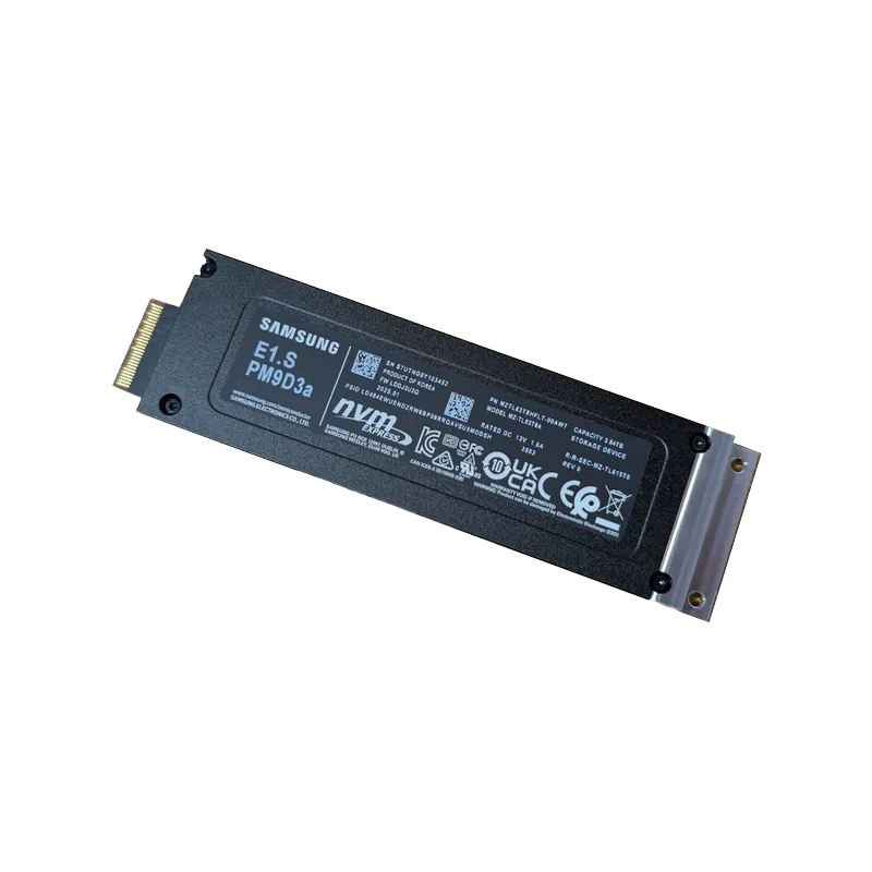 Samsung MZTL63T8HFLT 3.84TB PM9D3a PCIe Gen5 x4 2.5-inch Read Intensive Solid State Drive