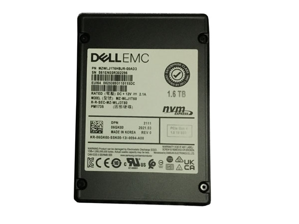 Samsung MZWLJ1T6HBJR-00AD3 1.6 TB PM1735 PCIe Gen4 x4 2.5 inch Mixed Use Solid State Drive