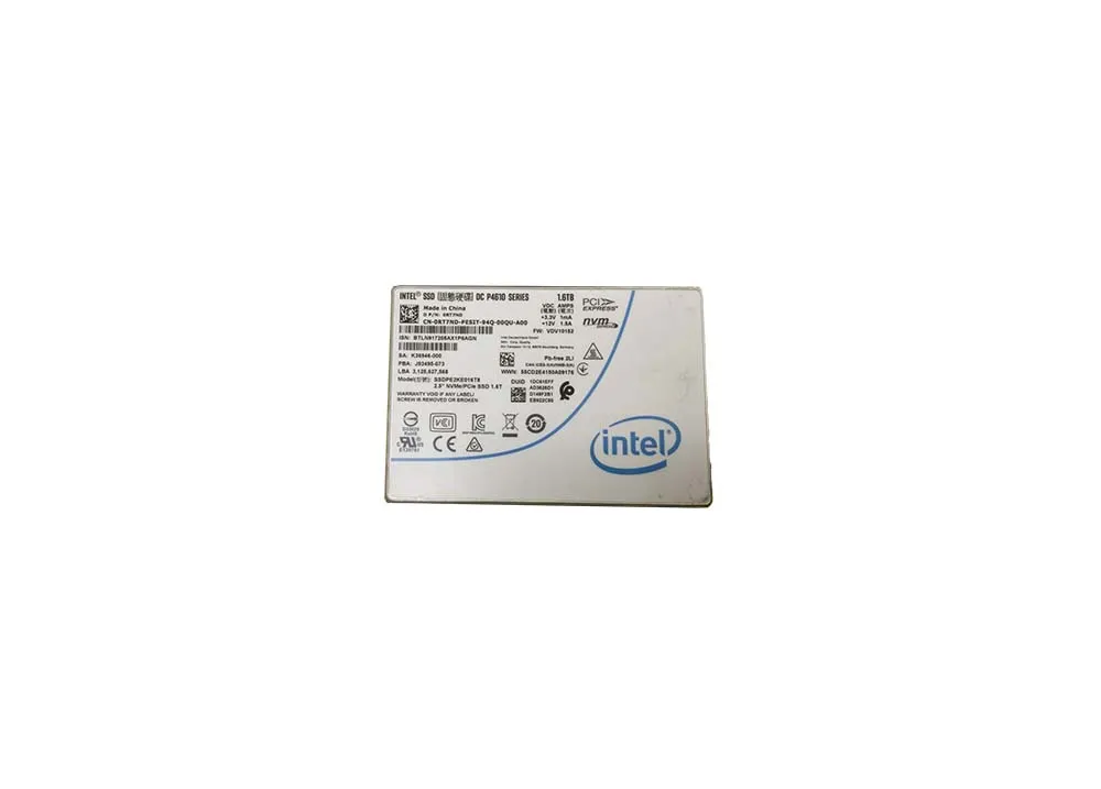 Intel SSDPE2KE016T8 1.6 TB DC P4610 PCIe 3.1 x4, NVMe 2.5 inch 15mm (U.2) Enterprise/Mixed-Use Solid State Drive