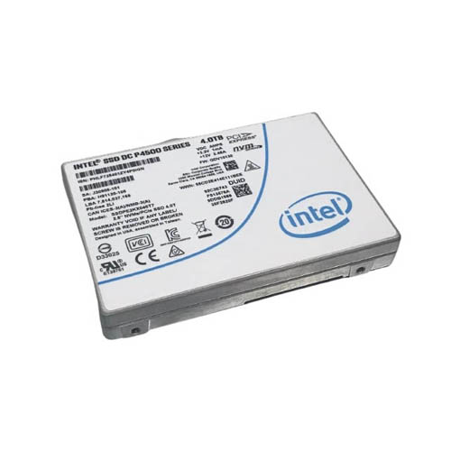 Intel SSDPE2KX040T7 4 TB DC P4500 PCIe 3.1 x4, NVMe 2.5 inch 15mm Enterprise Solid State Drive