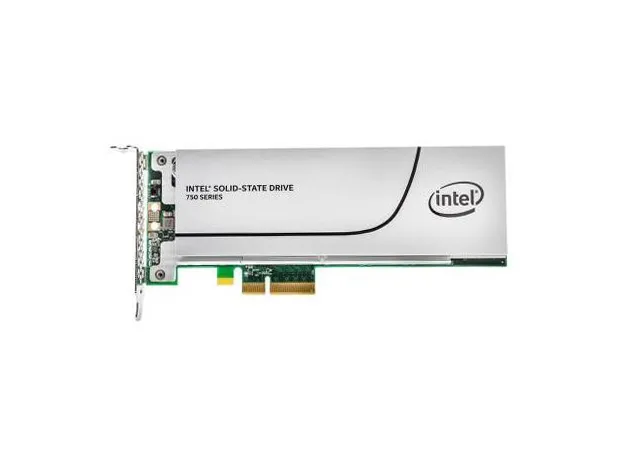 Intel SSDPEDMW400G4 400 GB 750 Series PCIe 3.0 x4, NVMe AIC (Half-Height Half-Length) Consumer/Enthusiast Solid State Drive