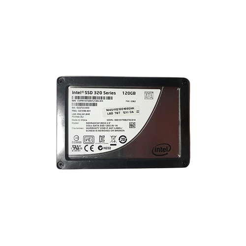 Intel SSDSA2CW120G3 120 GB SSD 320 Series SATA 3Gb/s 2.5 inch 7mm Consumer/Client Solid State Drive