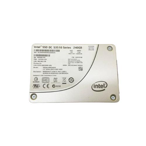 Intel SSDSC2BB240G6 240 GB DC S3510 SATA 6Gb/s 2.5 inch 7mm Enterprise/Read-Intensive Solid State Drive