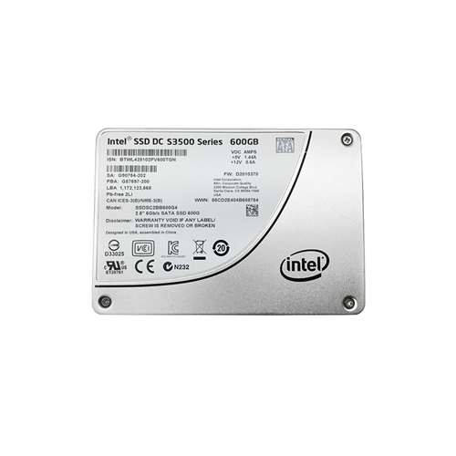 Intel SSDSC2BB600G4 600 GB DC S3500 SATA 6Gb/s 2.5 inch 7mm Enterprise/Read-Intensive Solid State Drive