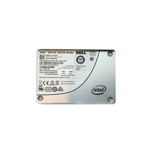 Intel SSDSC2BB960G7R 960 GB DC S3520 SATA 6Gb/s 2.5 inch 7mm Enterprise Solid State Drive