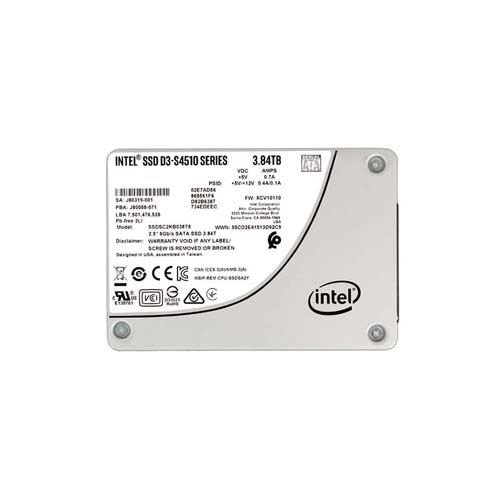 Intel SSDSC2KB038T8 3.84 TB D3-S4510 SATA 6Gb/s 2.5 inch 7mm Enterprise/Read-Intensive Solid State Drive