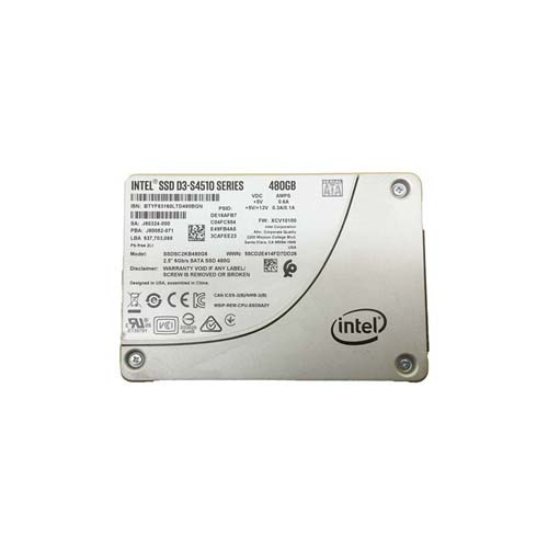 Intel SSDSC2KB480G8 480 GB D3-S4510 SATA 6Gb/s 2.5 inch 7mm Enterprise/Read-Intensive Solid State Drive