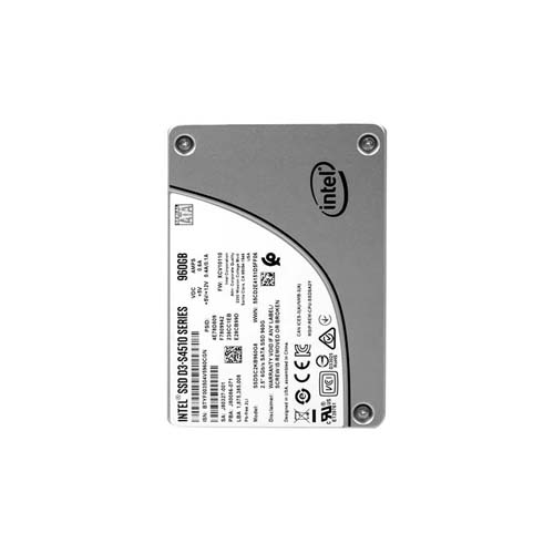 Intel SSDSC2KB960G8 960 GB D3-S4510 SATA 6Gb/s 2.5 inch 7mm Enterprise/Read-Intensive Solid State Drive