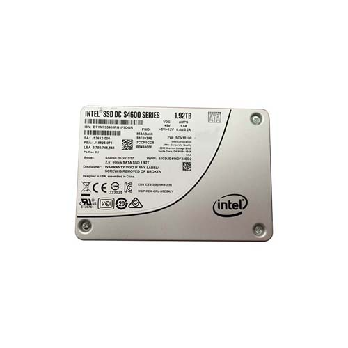 Intel SSDSC2KG019T7 1.92 TB DC S4600 SATA 6Gb/s 2.5 inch 7mm Enterprise/Mixed-Use Solid State Drive