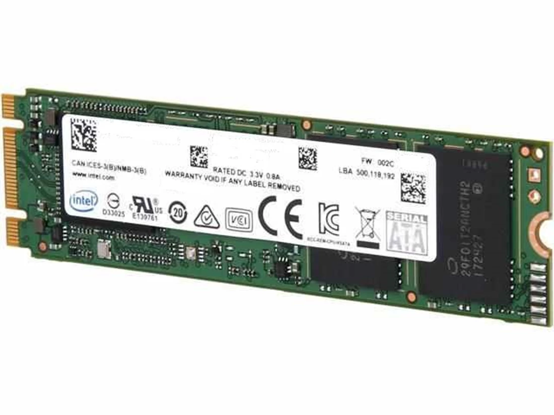 Intel SSDSCKKB240GZR 240GB D3-S4520 Series SATA 6Gb/s M.2 22 x 80mm Enterprise Data Center / Mixed Use Solid State Drive
