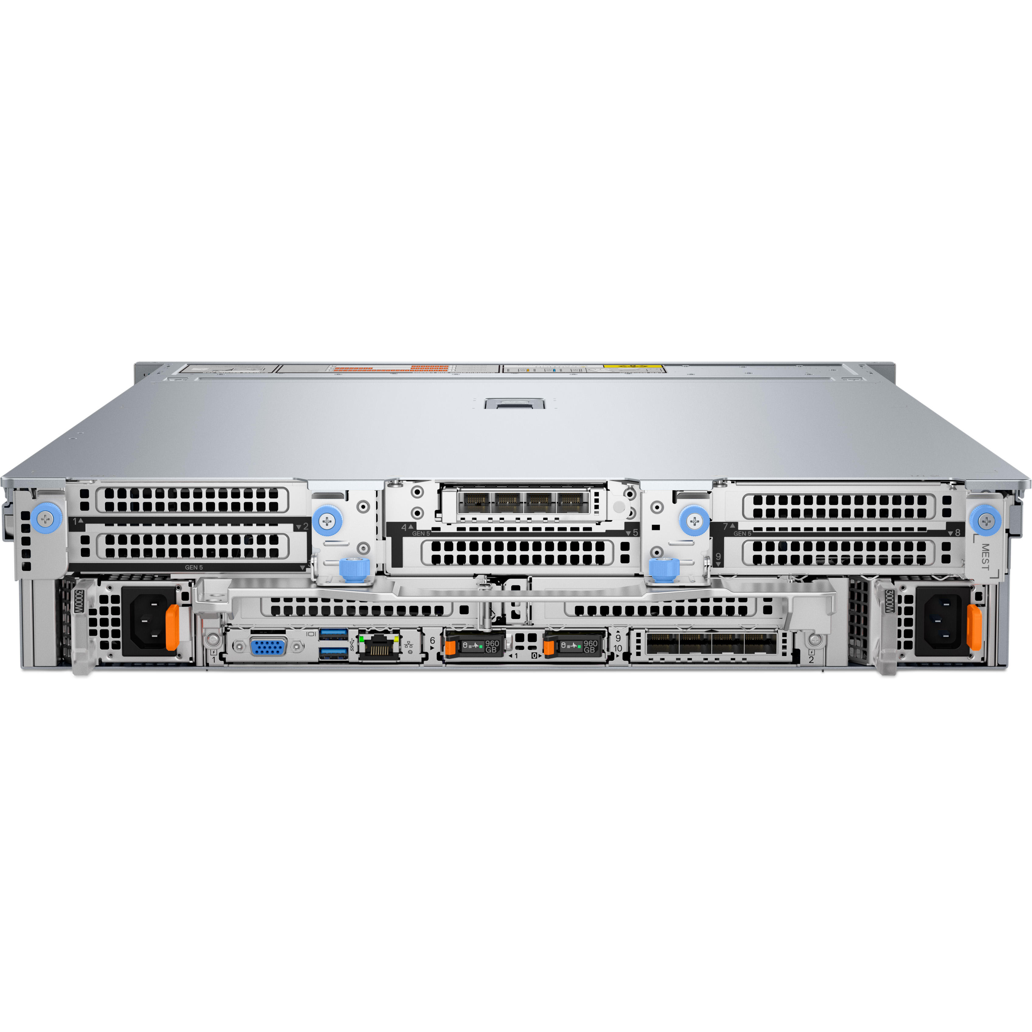 Dell PowerEdge R770 2U GPU Server - Single Intel Xeon Processor, Entry-Level GPU Support, Quiet Operation & Easy Management for SMB & Remote Offices