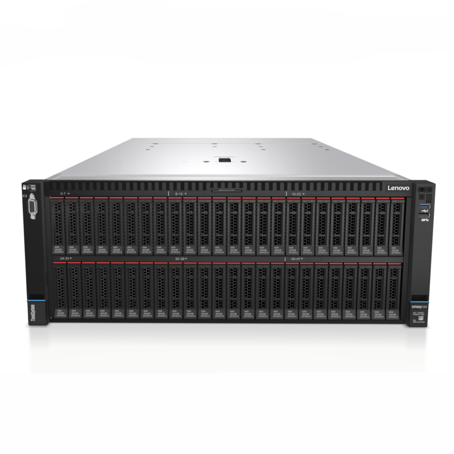 Brand New Lenovo ThinkSystem SR860 V2/V3 4U Rack Server - Networking Optimized Edition, Intel Xeon Processors, Dual Version Support