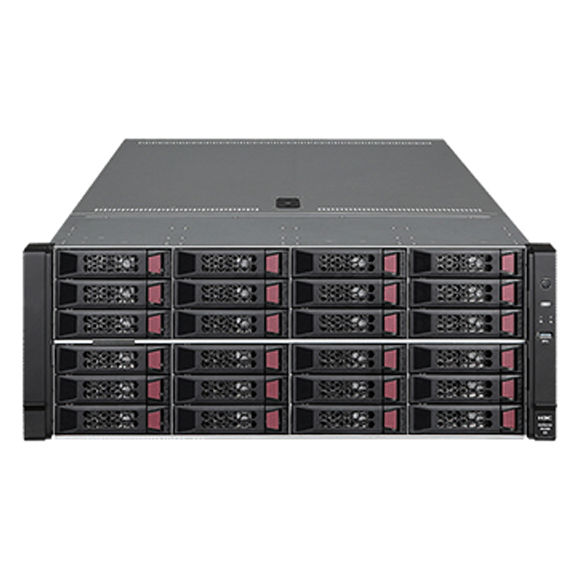 NEW H3C UniServer R4300 G3 Rack Server - 24 Drive Bays/Dual Xeon Processors/3TB RAM/GPU Ready for Big Data & AI Workloads