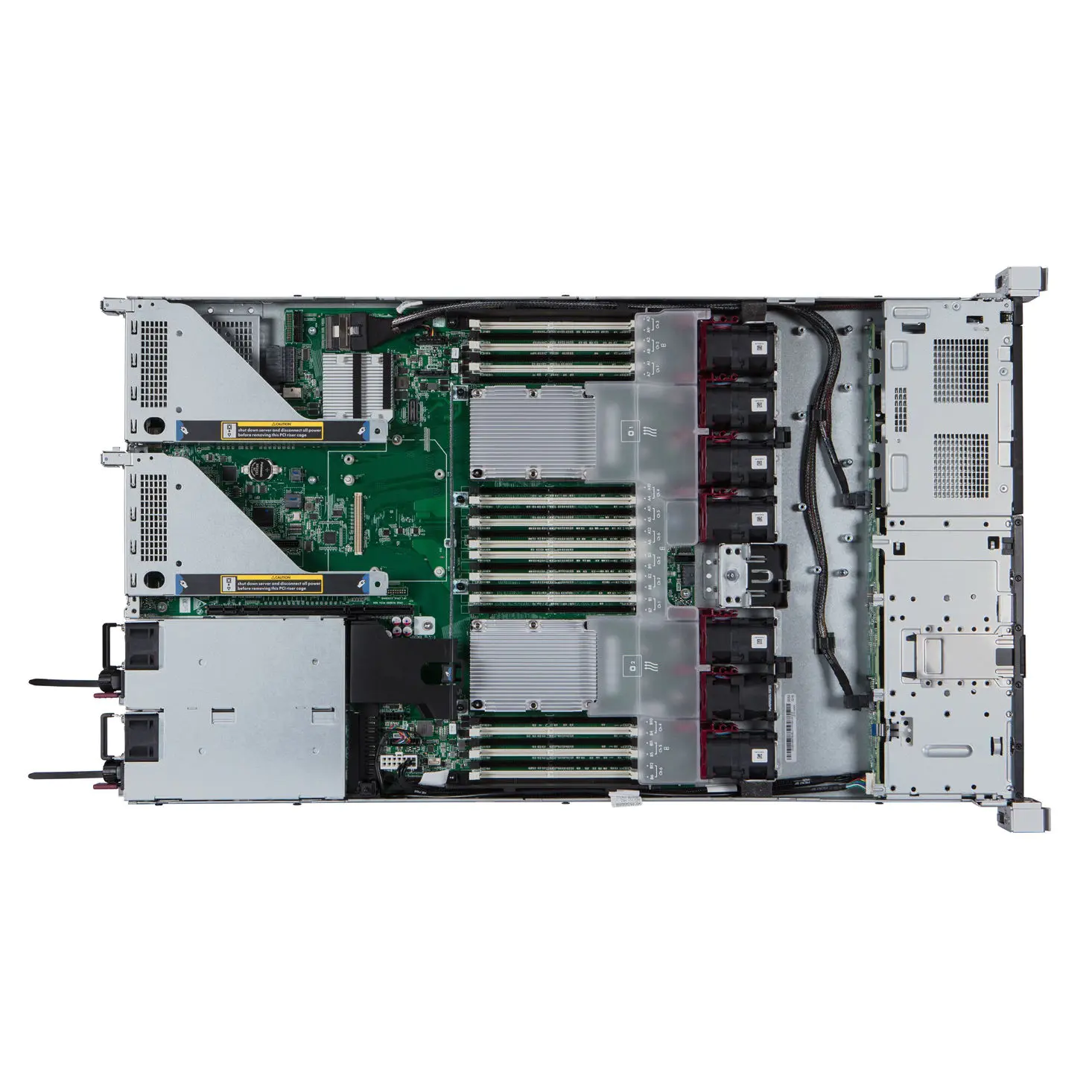 Intelligent Quiet Design H3C UniServer R4700 G3 Server with Intel Xeon Silver 4210 Processor 48GB RAM 2.4TB SAS Storage Dual 10Gb NIC 1U Rackmount Energy-Saving Office Server