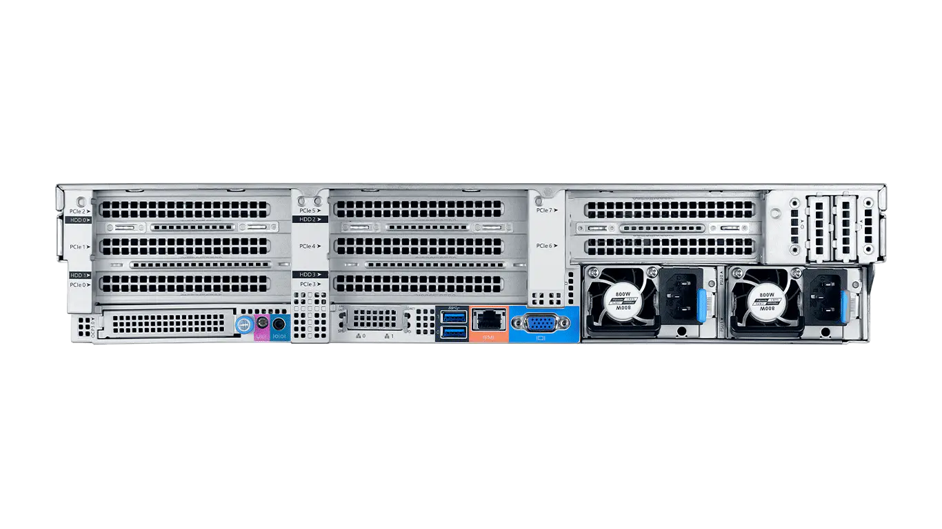 Inspur NF5280M6 2U Rack Server | Dual Xeon Gold 6330Y | 64x DDR4 ECC + 48 NVMe | OCP3.0/InfiniBand | HPC & Cloud Optimized