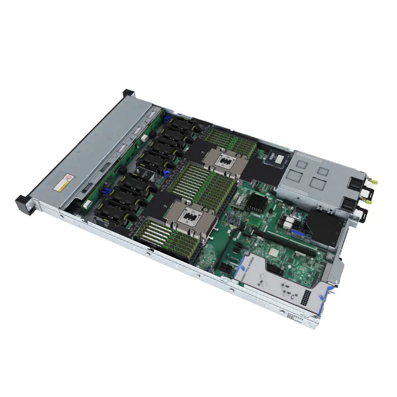 xFusion 1288H V5 Green Energy Saving 1U Server - Dual Xeon Silver 4410T/256GB DDR5/8×15.36TB QLC SSD/80Plus Titanium PSU/Energy Efficiency Platform