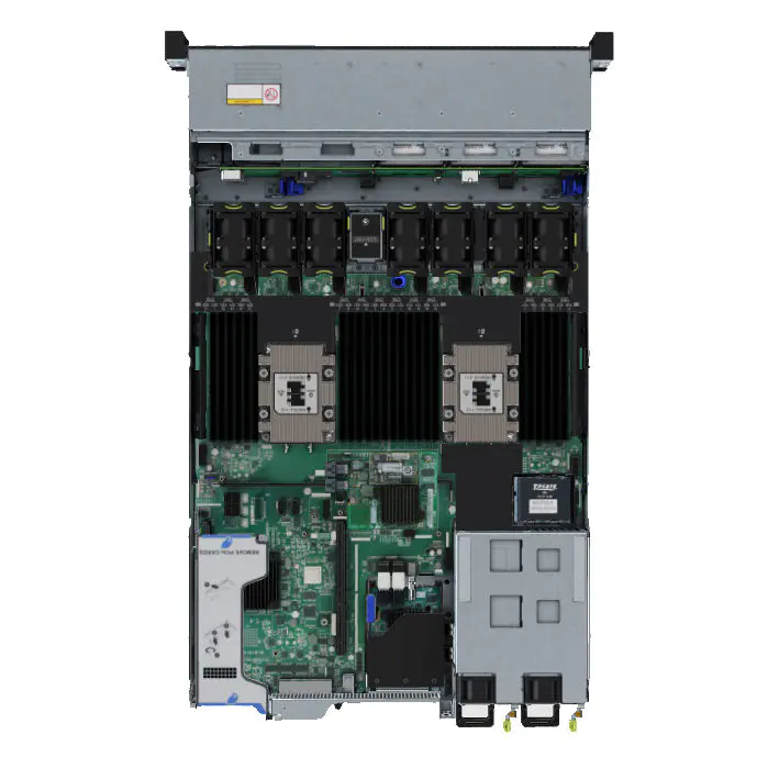 xFusion 1288H V5 Green Energy Saving 1U Server - Dual Xeon Silver 4410T/256GB DDR5/8×15.36TB QLC SSD/80Plus Titanium PSU/Energy Efficiency Platform
