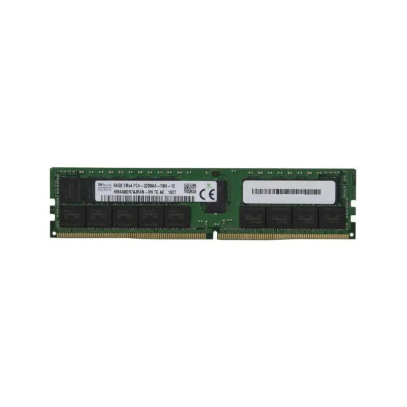 Genuine Hynix HMAA8GR7AJR4N-XNTG 64GB DDR4-3200MHz ECC Registered Server Memory PC4-25600R Quad Rank 1.2V High Performance