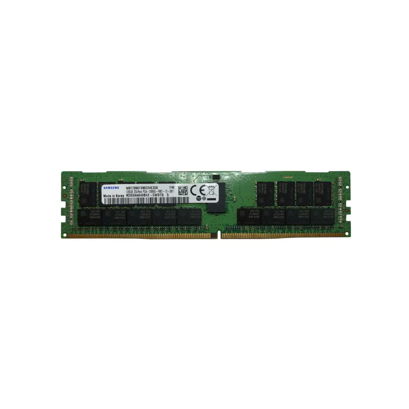 Samsung M393AAK40B42-CWD 128GB DDR4-2666MHz ECC Registered Server Memory PC4-21300R Octal Rank CL19 1.2V