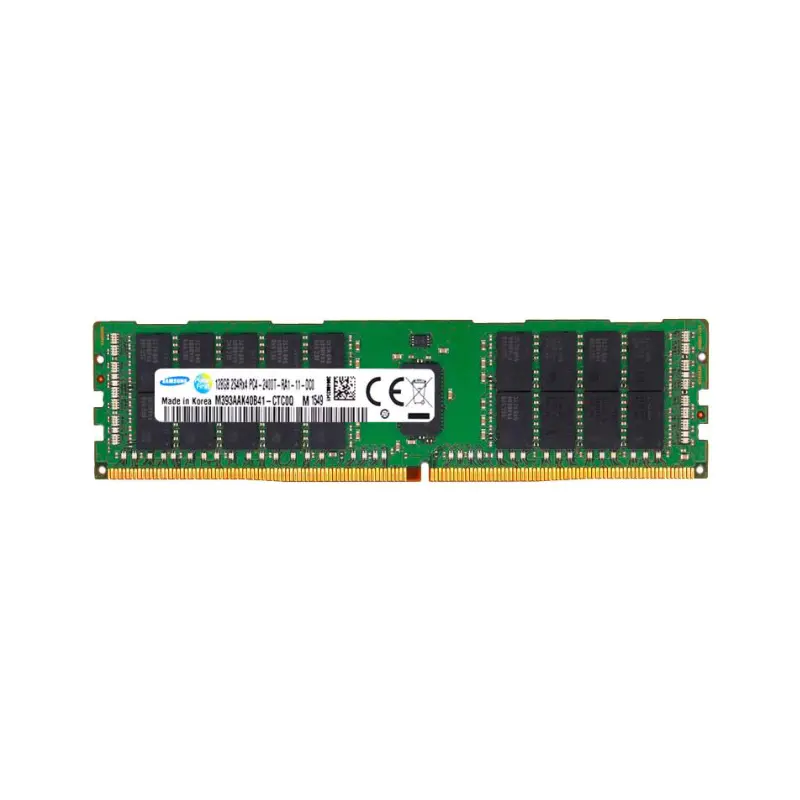 Samsung M393AAK40B41-CTC 128GB DDR4-2400MHz ECC Registered Server Memory PC4-19200R Octal Rank CL17 1.2V