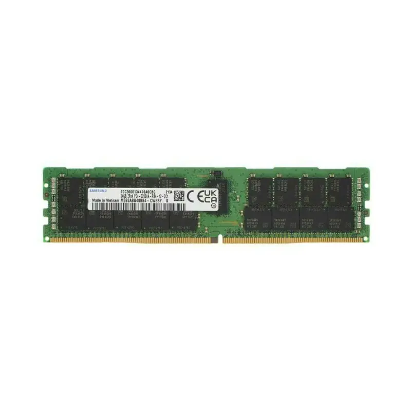 Samsung M393A8G40BB4-CWE 64GB DDR4-3200MHz ECC Registered Server Memory PC4-25600R Dual Rank CL22 1.2V