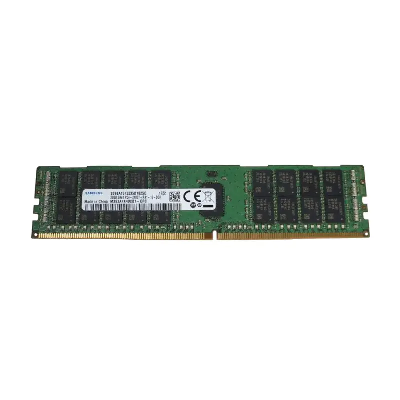 Samsung M393A4K40CB1-CRC 32GB DDR4-2400MHz ECC Registered Server Memory PC4-19200R Dual Rank CL17 1.2V