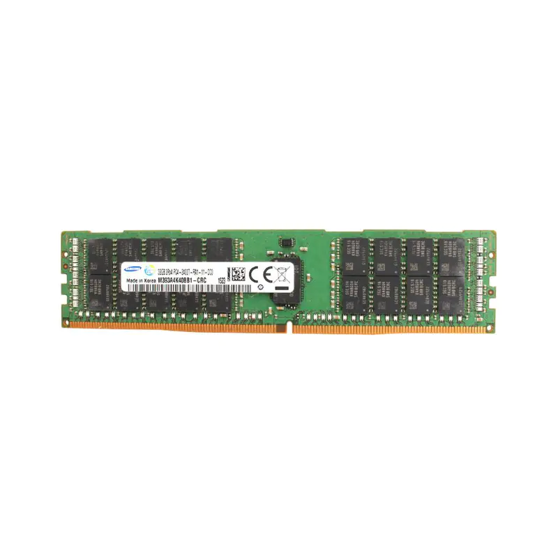 Samsung M393A4K40BB1-CRC 32GB DDR4-2400MHz ECC Registered Server Memory PC4-19200R Dual Rank CL17 1.2V