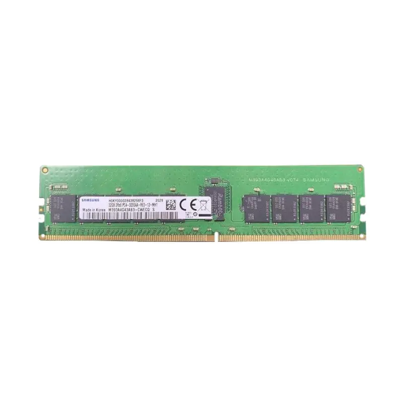 Samsung M393A4G43AB3-CWE 32GB DDR4-3200MHz ECC Registered Server Memory PC4-25600R Dual Rank CL22 1.2V