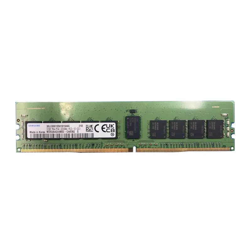 Samsung M393A4G40BB3-CWE 32GB DDR4-3200MHz PC4-25600 ECC Registered серверная память DIMM - 1.2V Single Rank, CL22, 288-контактная, надежная