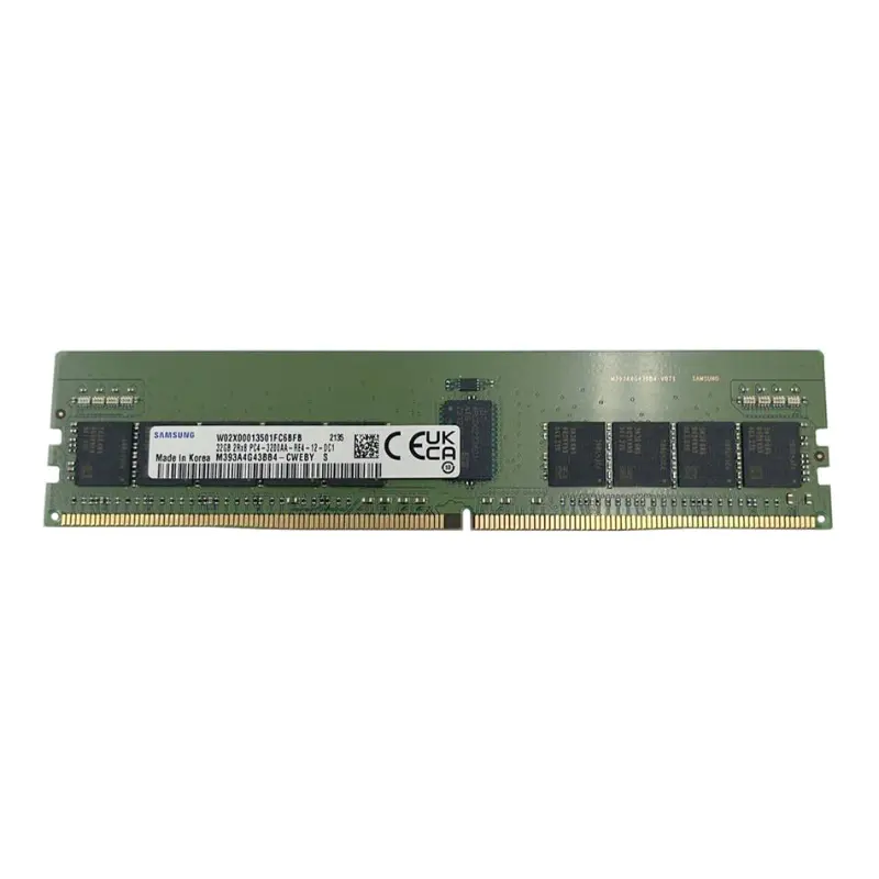 Samsung M393A4G43BB4-CWE 32GB DDR4-3200MHz ECC Registered Server Memory PC4-25600R Dual Rank CL22 1.2V