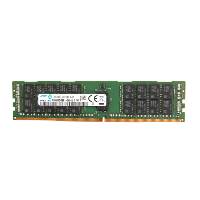 Samsung M393A2G40EB1-CPB 16GB DDR4-2133MHz PC4-17000 ECC Registered Server Memory DIMM - 1.2V Dual Rank, CL15 Ultra Low Latency, 288-Pin