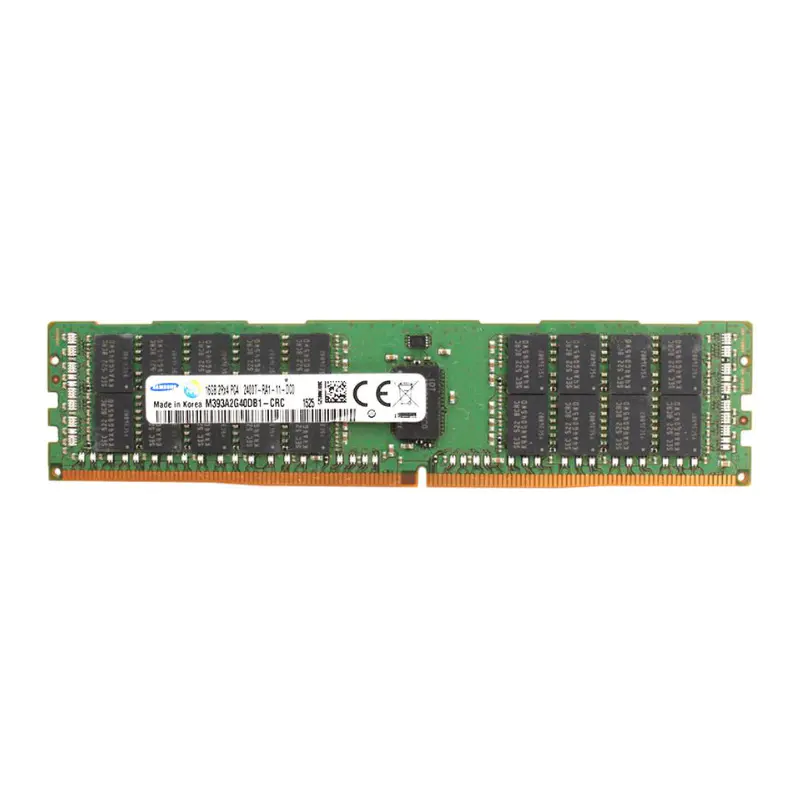 Samsung M393A2G40DB1-CRC 16GB DDR4-2400MHz PC4-19200 ECC Registered Server Memory DIMM - 1.2V Dual Rank, CL17 Low Latency, 288-Pin