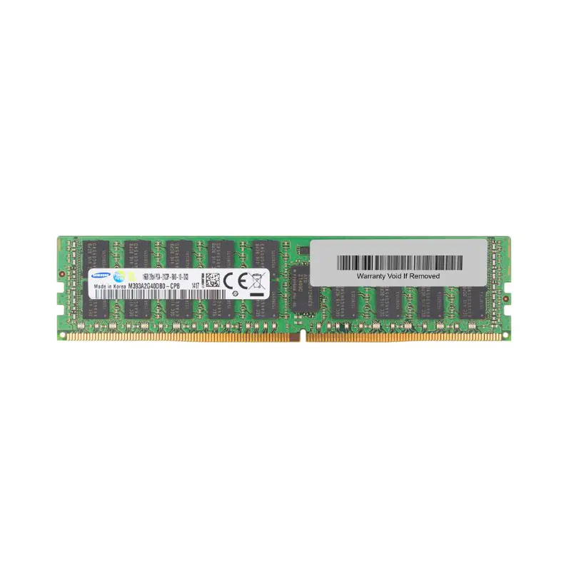 Samsung M393A2G40DB0-CPB 16GB DDR4-2133MHz PC4-17000 ECC Registered Server Memory DIMM - 1.2V Dual Rank, CL15 Ultra Low Latency, 288-Pin