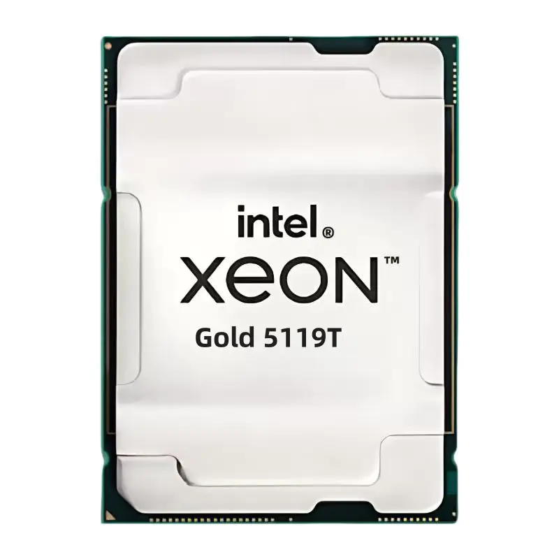 Intel Xeon Gold 5119T Processor | 14 Cores 28 Threads | 1.9GHz | 19.25MB Cache | 85W Low TDP | High Performance per Watt | Ideal for High-Density Data Centers & Cloud Servers