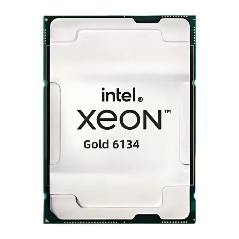 Intel Xeon Gold 6134 Processor | 8 Cores 3.2GHz | High Frequency Performance | Ideal for Database & Virtualization | Enterprise Server CPU