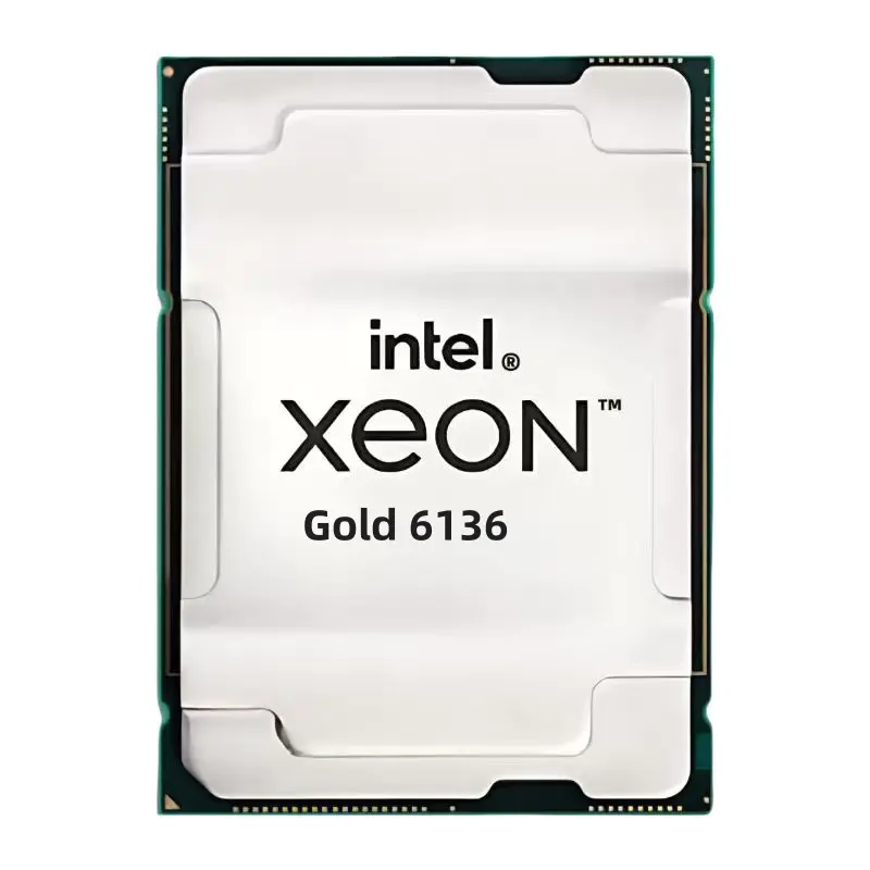 Intel Xeon Gold 6136 Processor | 12 Cores 3.0GHz | High Frequency with 24.75MB Cache | Ideal for Virtualization & Database Servers | OEM Version