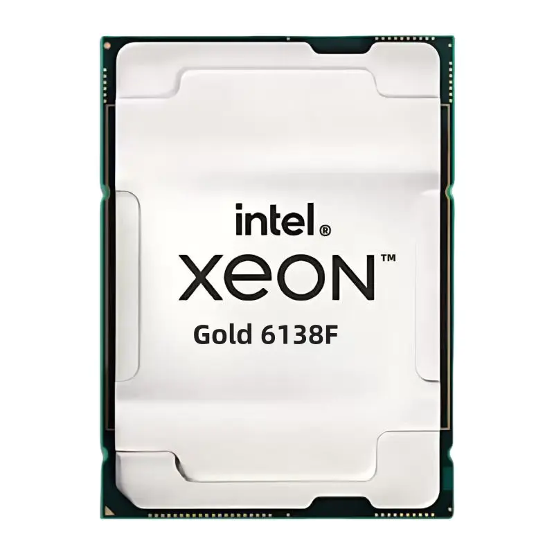 Intel Xeon Gold 6138F Processor | 20 Cores 2.0GHz | Integrated Omni-Path Fabric | Ideal for HPC & Networking Applications | Enterprise CPU