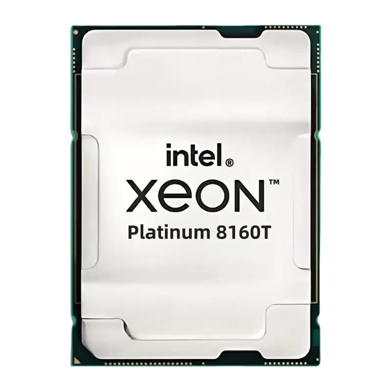 Intel Xeon Platinum 8160T Processor - 24 Cores, 48 Threads, 2.1GHz Base, 3.7GHz Turbo, 33MB Cache, High-TDP Server CPU with Enhanced Cooling (P/N: CD8067303769300)