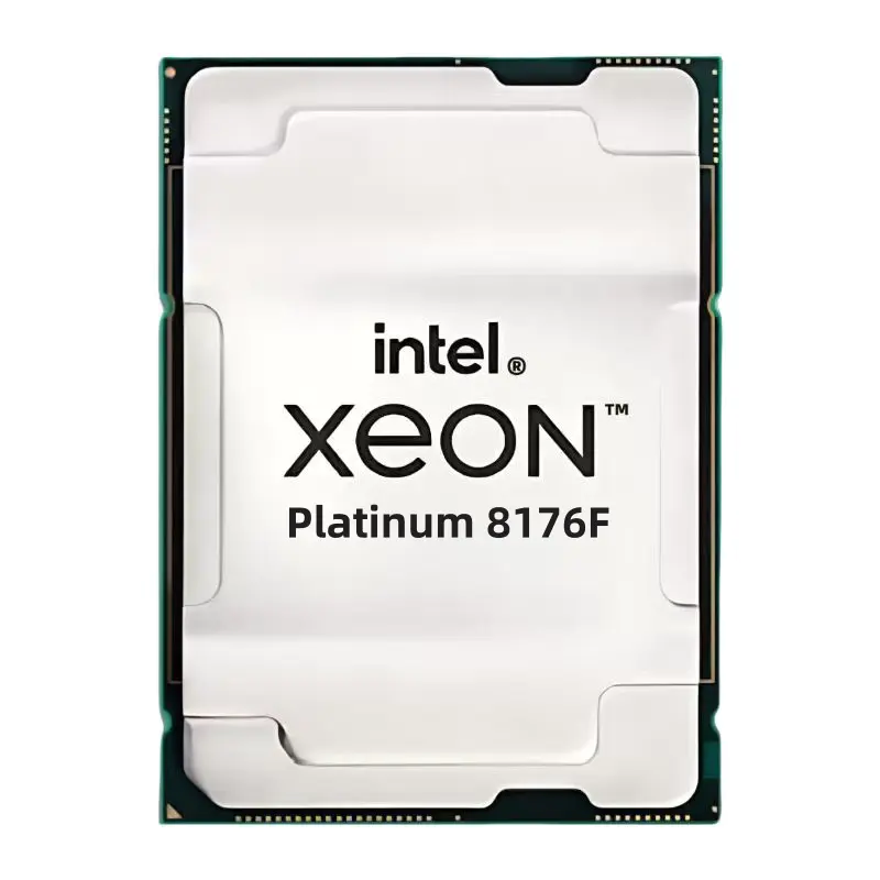 Процессор Intel Xeon Platinum 8176F - 28 ядер, 56 потоков, базовая частота 2.1 ГГц, турбо 3.8 ГГц, интегрированная архитектура Omni-Path, кэш 38.5 МБ (P/N: CD8067303769400)