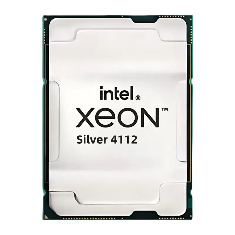 Процессор Intel Xeon Silver 4112 | 4 ядра 2.6 ГГц | Базовый уровень | 8.25 МБ кэш-памяти | Для базовых серверов и легких приложений | Официальная версия