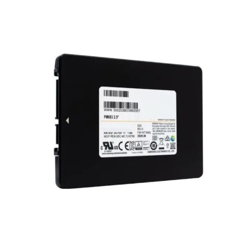 Samsung SM883 Series MZ7KH1T9HAJR 1.92TB SATA 6Gbps 2.5-дюймовый Enterprise SSD | SSD MLC стандартной емкости для смешанных рабочих нагрузок | Конструкция с высокой надежностью и защитой от потери питания