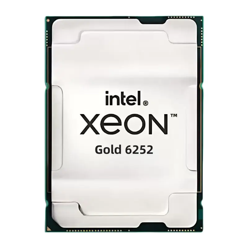 Процессор Intel Xeon Gold 6252 | 24 ядра 48 потоков, высокая частота 2.1 ГГц/3.7 ГГц | Кэш 35.75 МБ | 150 Вт | Для задач, требующих высокой производительности ядра